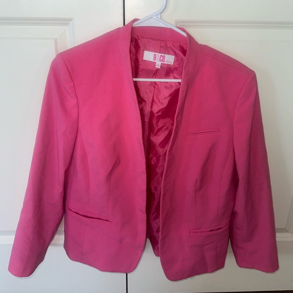 Pink blazer - 9 & CO 💓